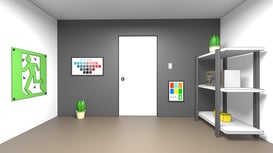 Paint Room Escape - Puzzle educational game