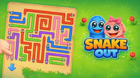 Snake Out: Maze Escape - Puzzle educational game