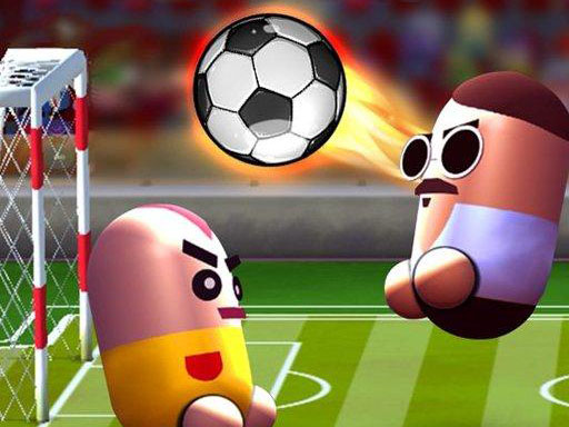 2 Player Head Soccer Game - Sports educational game
