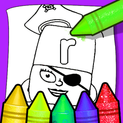 Alphablocks Coloring Pages game cover