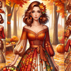 Autumn Fashion Game For Girls game cover