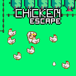 Chicken Escape - 2 Player - Science educational game