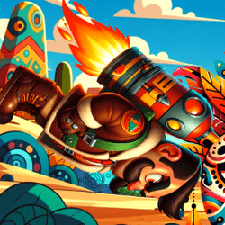 Crystal Flight Aztec Adventure - Adventure educational game