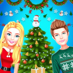 Ellie And Ben Christmas Preparation - Art educational game