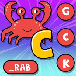 Find The Lost Letter - Word and Language educational game