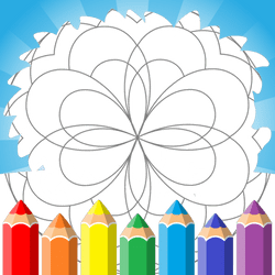 Free Printable Mandala Coloring For Kids - Art educational game