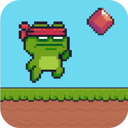 Ninja Frog Adventure - Adventure educational game