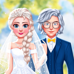 Frozen Sisters Dream Wedding - Art educational game