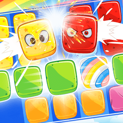 Gummy Blocks Battle - Strategy educational game