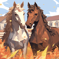 Horse Simulator 3D - Geography educational game