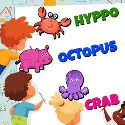 Image To Word Match - Word and Language educational game
