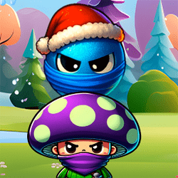 Joyful Ball Bounce Mushroom Magic Adventure game cover
