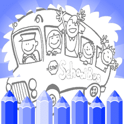 Kid Learning Coloring Pages - Art educational game