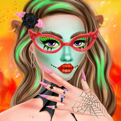 Makeup Studio - Halloween - Art educational game