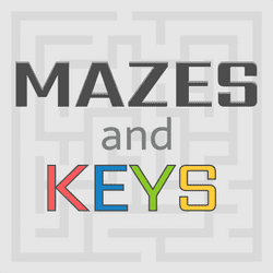 Mazes and Keys - Adventure educational game
