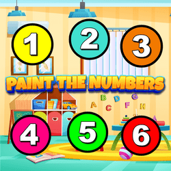 Paint The Numbers - Math educational game