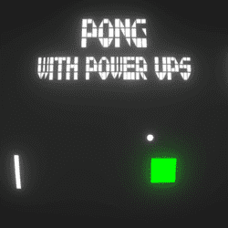 Pong with Power Ups game cover