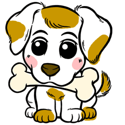 Puppy Coloring Book - Art educational game