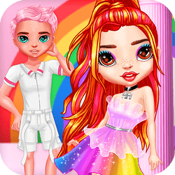 Rainbow Insta Girls - Creative educational game