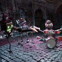 Robot Band game cover
