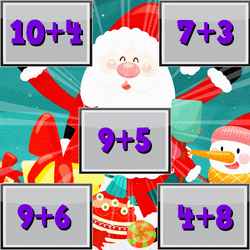 Santa Math Game game cover