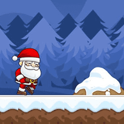 Santa Run & Jump - Adventure educational game