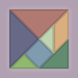 Tangram Swap - Art educational game
