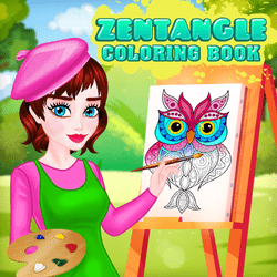 Zentangle Coloring Book game cover