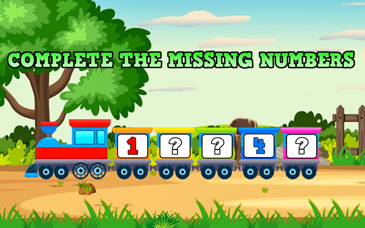 Complete The Missing Numbers game cover
