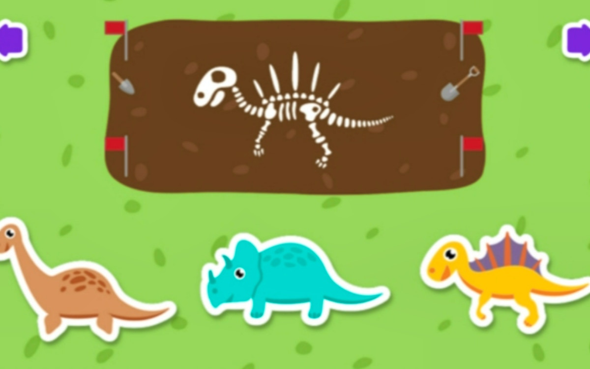Dino Fossil game cover