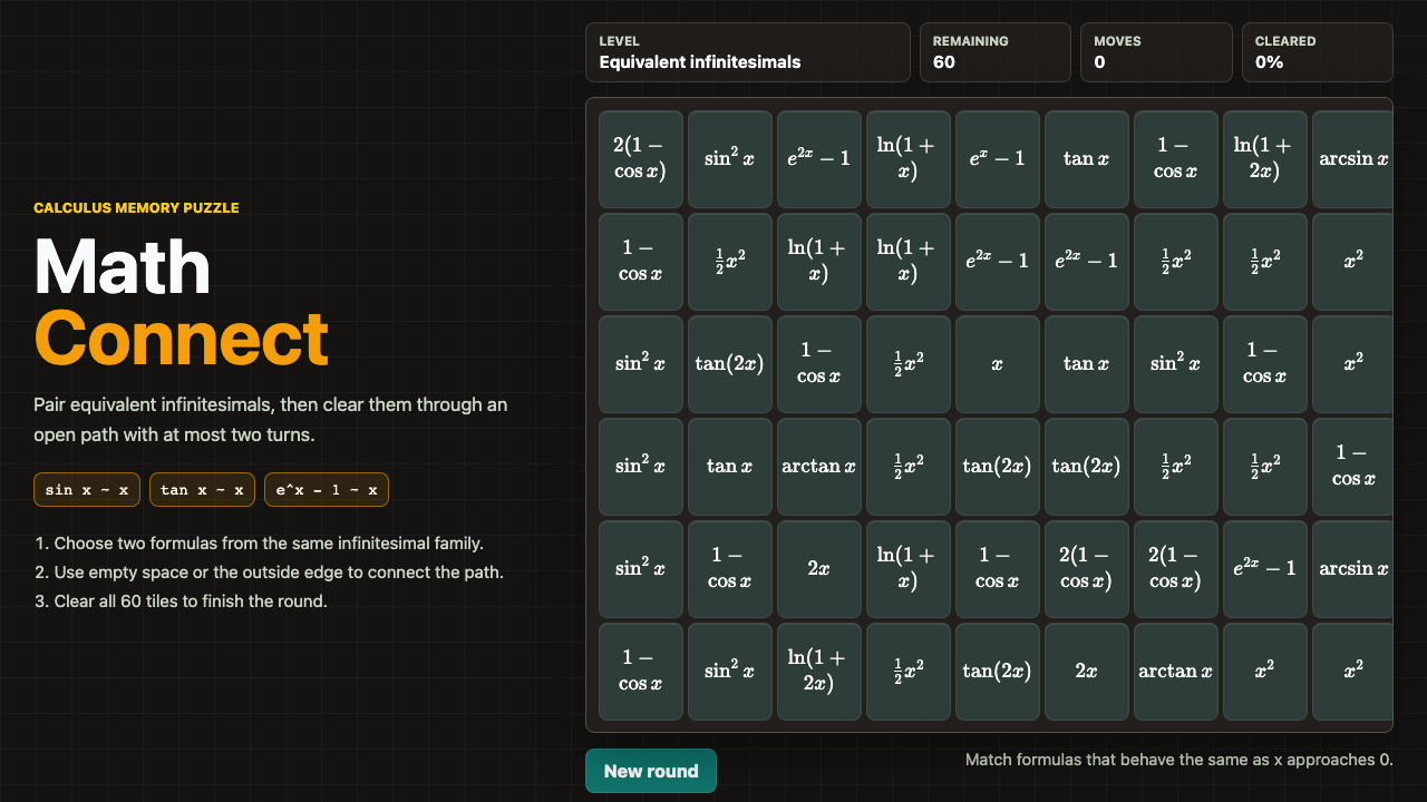 MathConnect - Math educational game