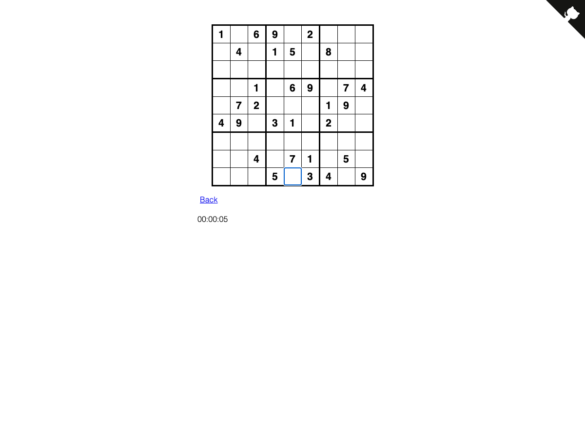 Sudoku - Puzzle educational game