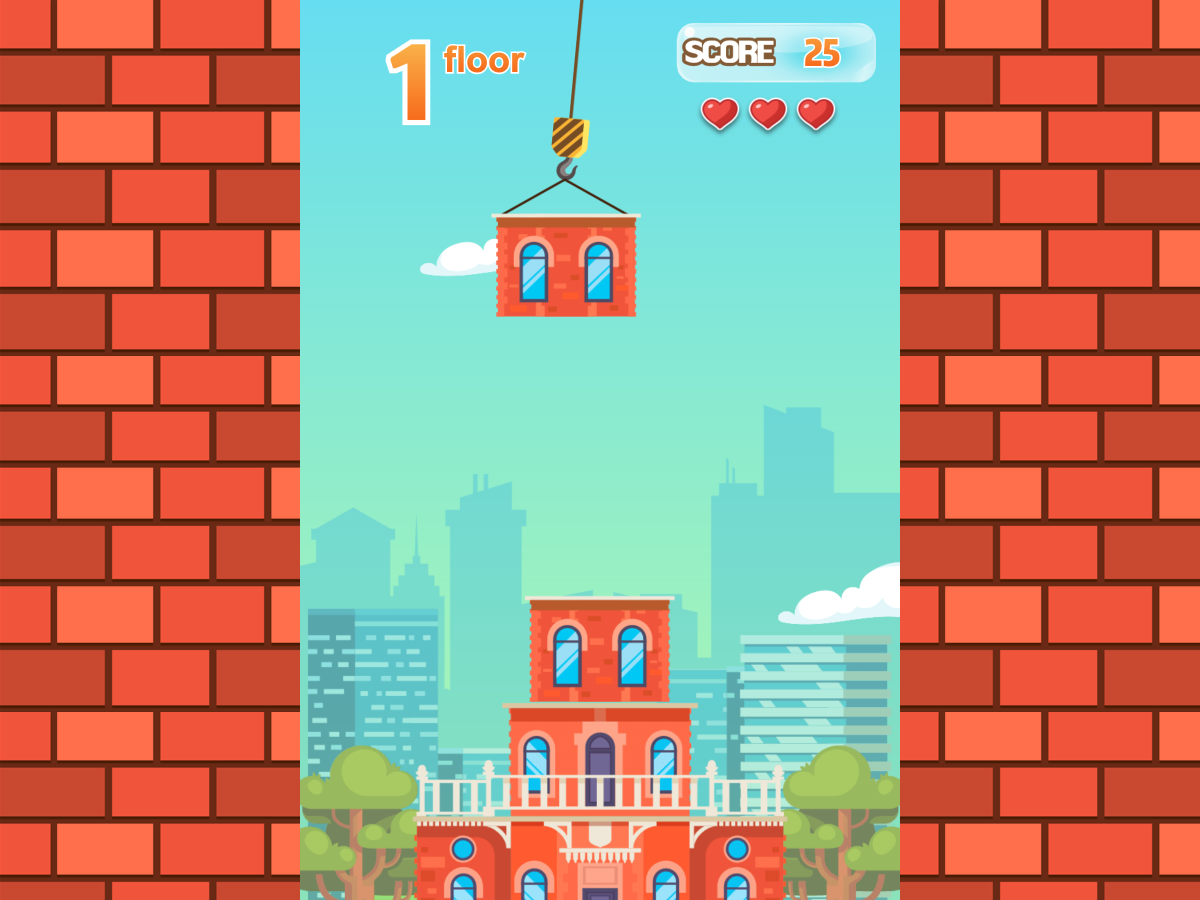Tower Building - Puzzle educational game